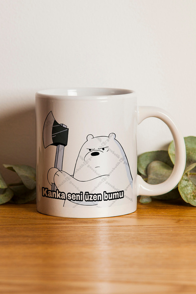 gavebutik كوب هدية مطبوع عليه شخصية كرتونية "Kanka You Uzen Bumu
