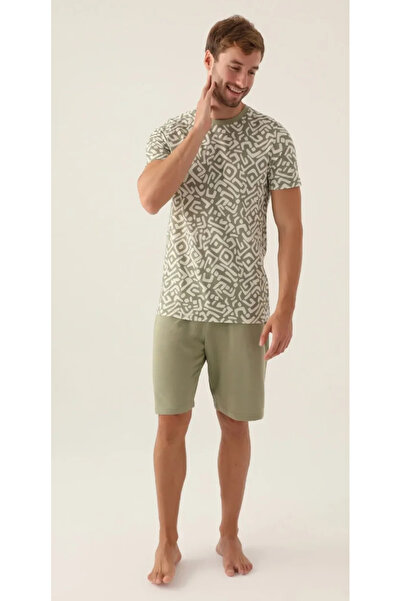 Arnetta Father son bermyuda set - cream