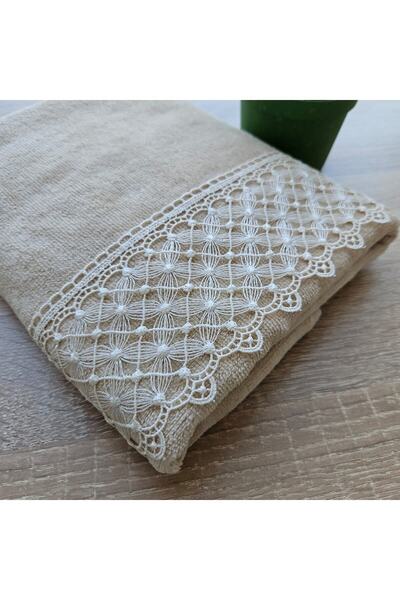 Çeyiz Bahçesi Απαλό βελούδινο πετσέτα χεριών 50&90