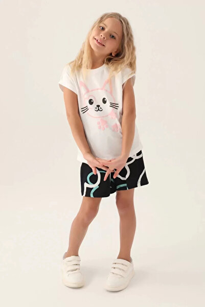 Rolypoly Σετ κοριτσίστικο λευκό σορτς