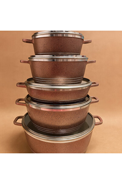 OEM HONHEY Square Casserole Pot Set with Lid – Modern and Eco-Friendly Design 10 Pieces