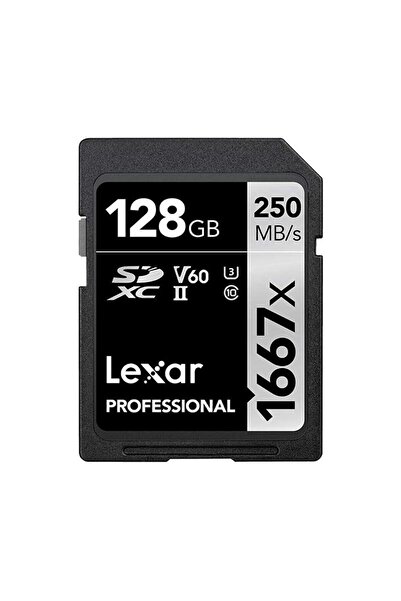 Lexar Professional 128GB 250mb/s SDXC Memory Card