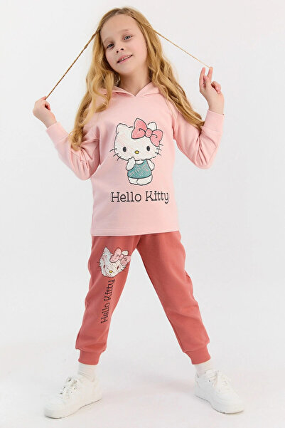 Hello Kitty Σετ αθλητικής φόρμας με κουκούλα Powder με άδεια χρήσης