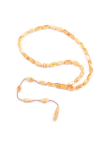 Burhan Sağlam Kapsül Kesim 10x6 mm Özel Seri Sistem Püskül Sıkma Kehribar Tesbih