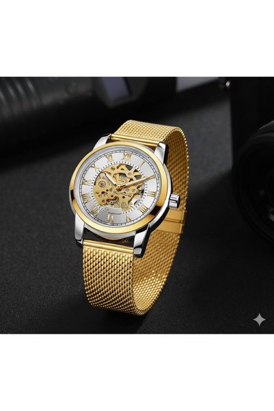 Sewor T-Winner Dual Color Mechanical Men's Wristwatch