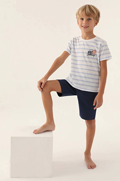 Rolypoly Costum Bermuda Wave Surf Blue Boy