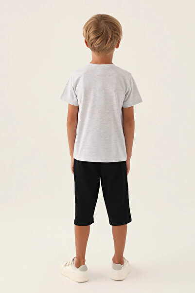 Rolypoly Boy's White Capri Set