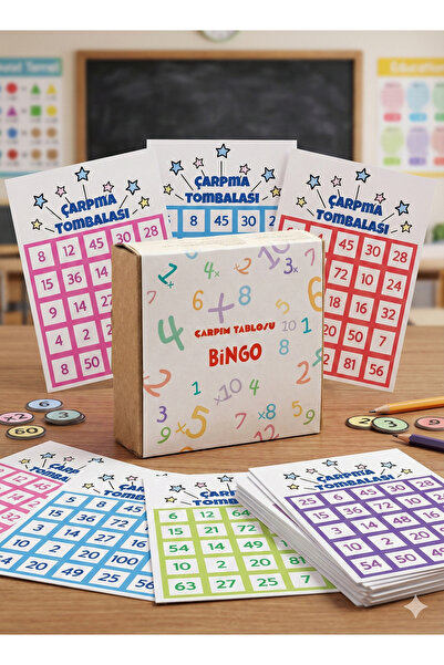 Kids Çarpma Eğitici Kutu Oyunu