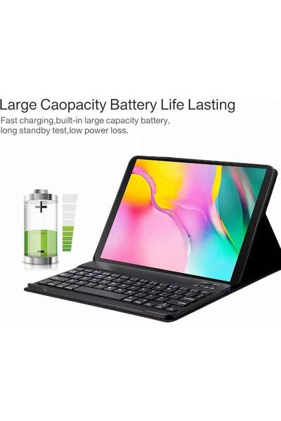 HYX Keyboard Case for Xiaomi Redmi Pad 10.6 (2022) - Magnetic Detachable Bluetooth, Black