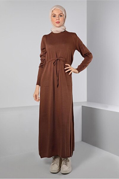 Alvina Tricot Dress with Waist Tie 43196