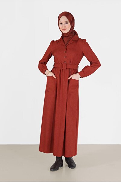 Alvina KLASIČNA HALJINA SA KOLAROM I KOPČANIM KAMČIĆEM 42247