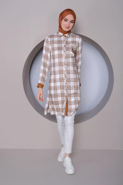 Alvina Pocket Embroidered Embroidered Tunic 41390