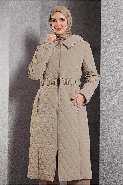 Alvina KEMERLİ KAPÜŞONLU KABAN 90532