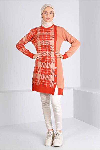 Alvina ΠΛΕΚΤΟ ΤΟΥΝΙΚΟ ΜΕ ΚΟΥΜΠΙΑ ΜΕ ΚΑΡΟ ΣΧΕΔΙΟ 43175