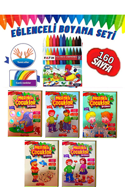 GÖNÜL YAYINCILIK Okul Öncesi Eğitici Etkinlik Boyama Seti (3-6 YAŞ) Boyama Ka...