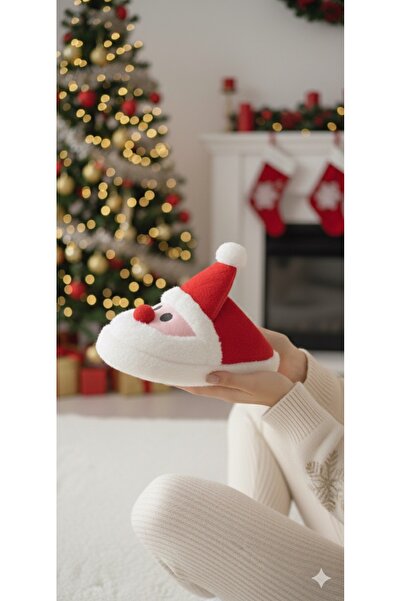 diya shoes Χριστουγεννιάτικες Παντόφλες Σπίτι Χριστουγεννιάτικη Πρωτοχρονιά Τριχωτός Άγιος Βασίλης