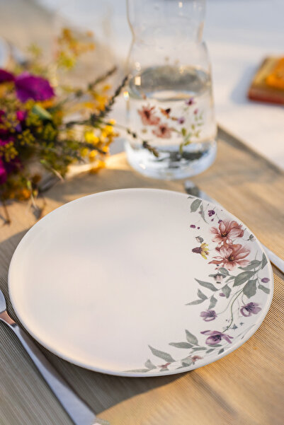 Rakle Darrel Ceramic 4-Piece Serving Plate Set 25.5 cm