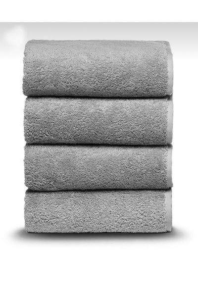 SHAL HOME Shal 100% бавовна Сірий 4-комплект рушників для рук і обличчя