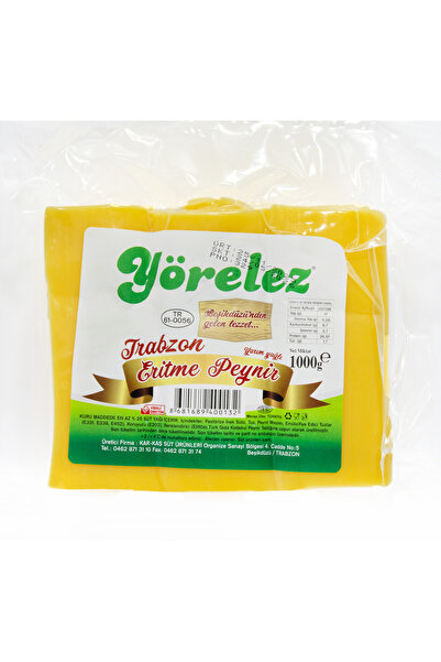 YÖRELEZ Trabzon Dilimli Eritme Peyniri (1kg)
