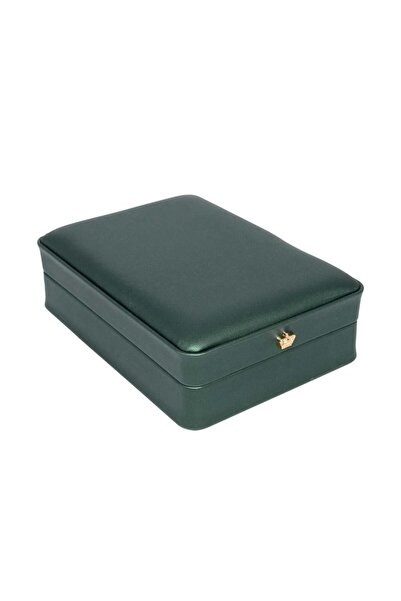 Genel Markalar Deri Set Kutusu Yeşil