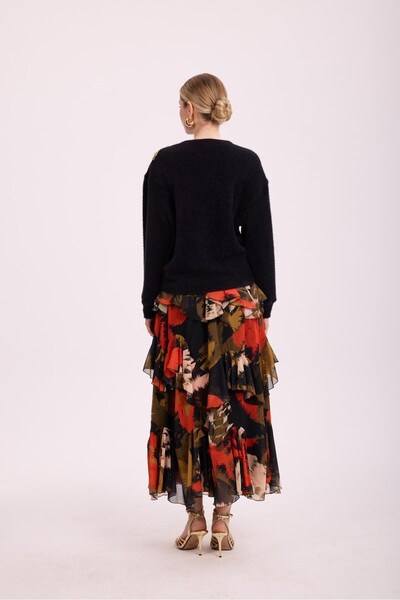 Missemramiss Μπλούζα 4870 Violette Fleur Angora