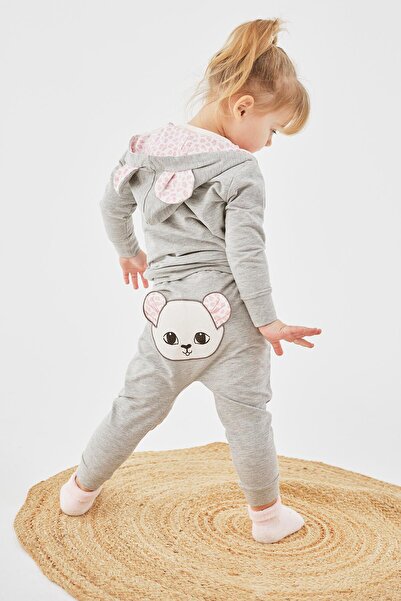 Miny Center Baby Girl Sweatpants