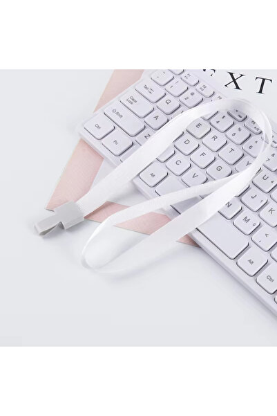 Bigpoint Clip-On Collar Rope White X 50 Pieces