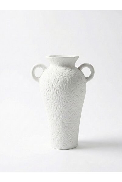 Tasarım El Yapımı Taş Görünümlü Dekoratif Vazo