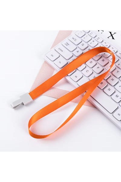 Bigpoint Clip-On Collar Rope Orange X 50 Pieces