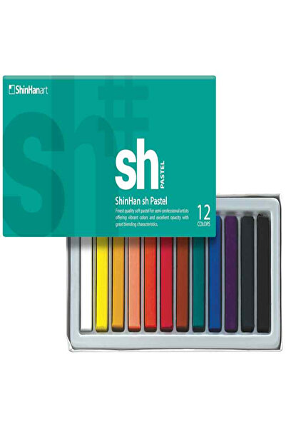 ART BOYA ألوان باستيل ناعمة من شينهان، 12 لونًا، Tsf-2021