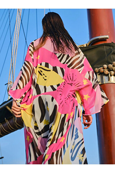 ALFASA Star Patterned Pareo - Pink -