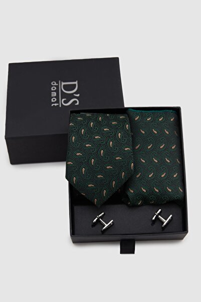 D'S Damat Τυπικά σετ αξεσουάρ γραβάτα-μαντήλι-μανικετόκουμπα