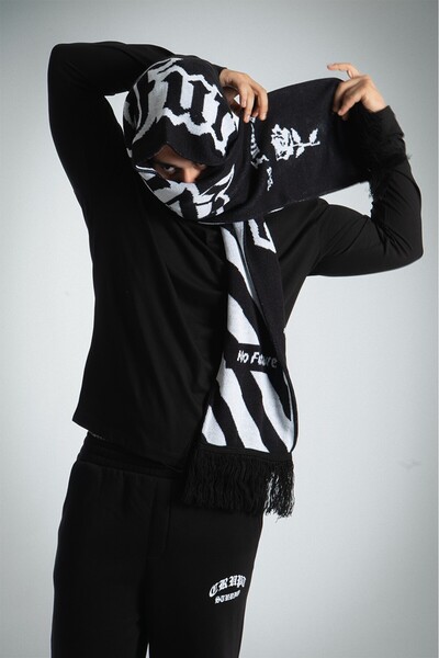 No Future Double Sided Scarf Nf0177Syby