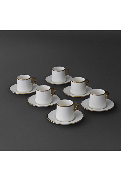 Jumbo Valetta Gold 12 Parça 6 Kişilik Fincan Takımı