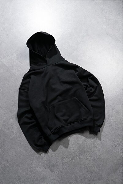 No Future Black Basic Men's Hooded Hoodie Th1010Sy