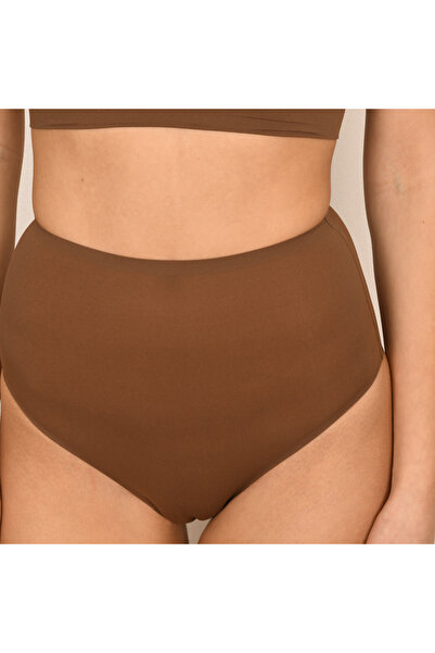 BICCA Σειρά Casey Μοντέλο Άνεσο Ψηλόμεσο Σλιπ Άνετο Εσώρουχο Καφέ