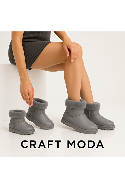 CRAFT MODA Αδιάβροχες χειμερινές μπότες με επένδυση από γούνα για μητέρα και παιδί – Συμβατό μοντέλο συνδυασμού