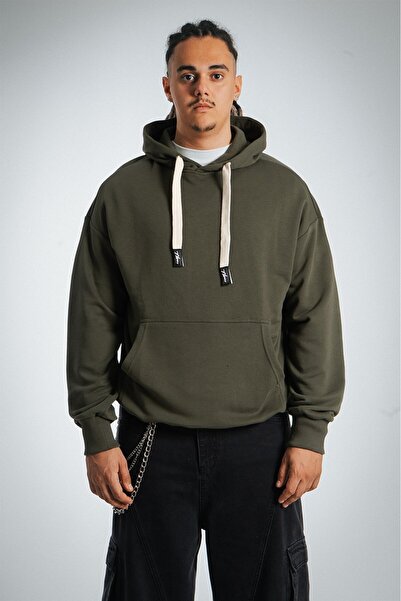 HYPERS Men's Kangaroo Pocket Hooded Hoodie Us1109Hk