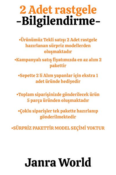 JANRA WORLD 2 Adet Rastgele Zirkon Kolye Sevgiliye, Arkadaşa, Özel Sürpriz Hediye Seti (ikili alımlarda 5 adet)