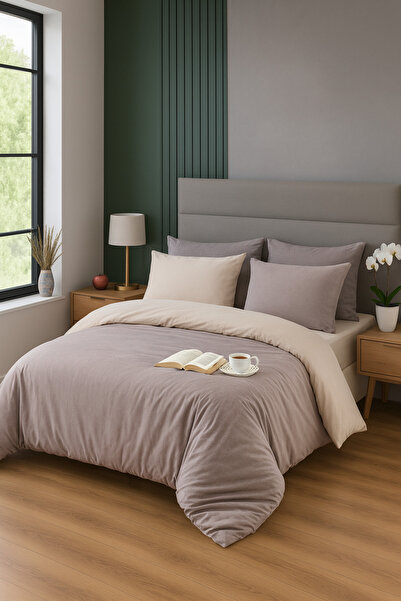 sternen glanz طقم غطاء لحاف مرن مزدوج الجوانب