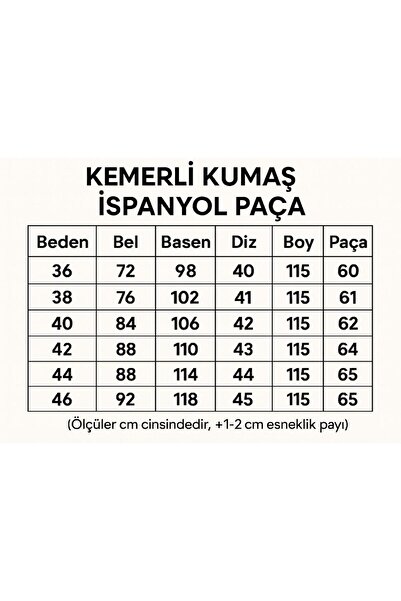 Asia ASIAN BELT VYSOKÝ PAS ŠPANĚLSKÉ LÁTKOVÉ KALHOTY