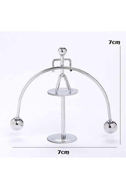 Choice 09 لعبة كرة التوازن المصنوعة من الفولاذ المقاوم للصدأ، حامل البندول ال...