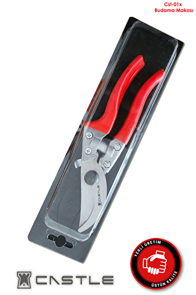 LAZBİSA Castle Cst-1x Budama Makası Bağ Makası Bahçe Dal Kırpma Makası