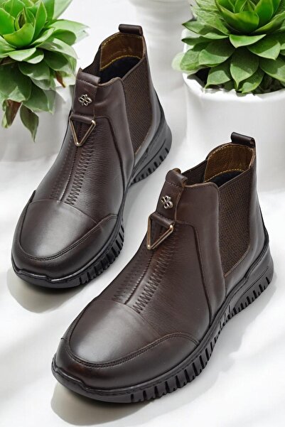 ISPARTALILAR 1833 celoortopedické černé boty z pravé kůže dámské boty Maminka zimní kožené boty