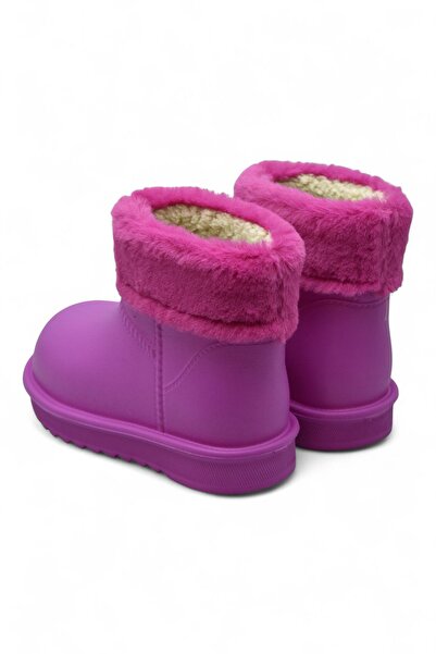 ISPARTALILAR 65D Comfortable Fur Inside Waterproof Girls' Boots Daily Children's Boots