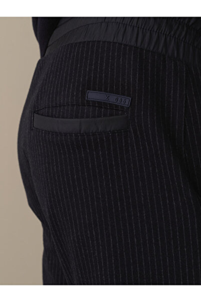 Xint Erkek Pamuk Dokulu Lacivert Regular Fit Jogger Pantolon
