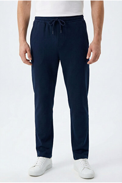 defys Pantaloni pentru bărbați cu talie elastică, cu picioare drepte, cu buzu...