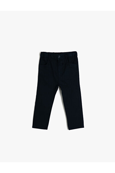 Koton Navy Blue Baby Boy Pants