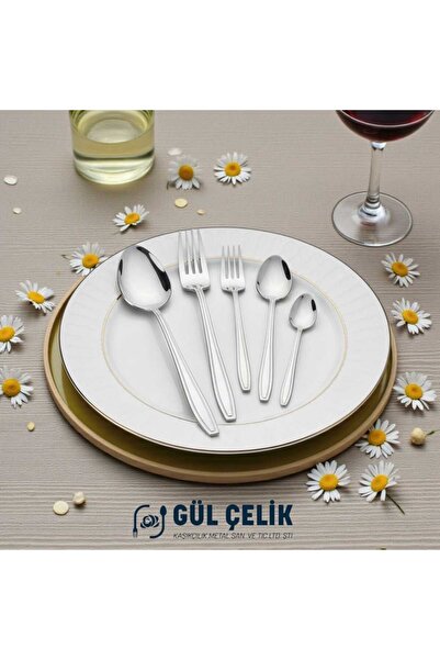 KAVEH Fork Spoon Set 12 Person 60 Piece Cord Model 18/0 Quality