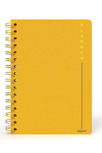 Meli Melek Melimelek Planner Mustard (Paperback) - Ceyda Düvenci